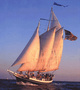 Schooner Liberty Sunset and Dinner Cruise